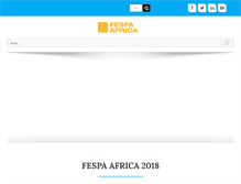 Tablet Screenshot of fespaafrica.com